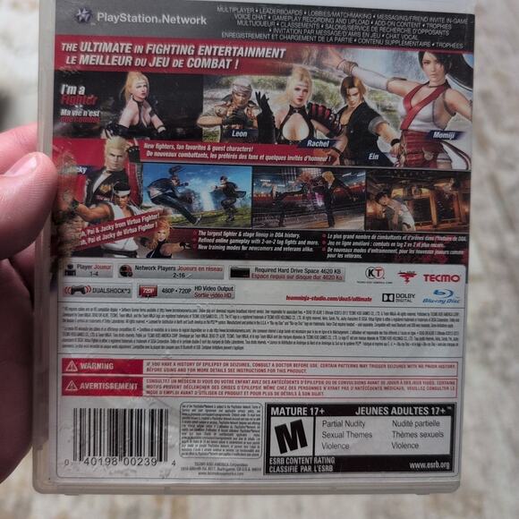 PS3 Dead or Alive 5 Ultimate - Authentic - Picture 2 of 4